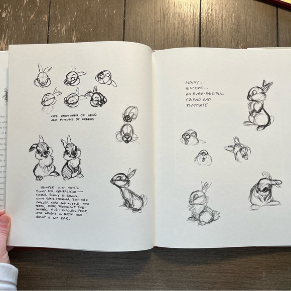 Walt Disney’s Bambi The Sketch Book Series Vintage Disney Collector Book - 1997 - Picture 6 of 14